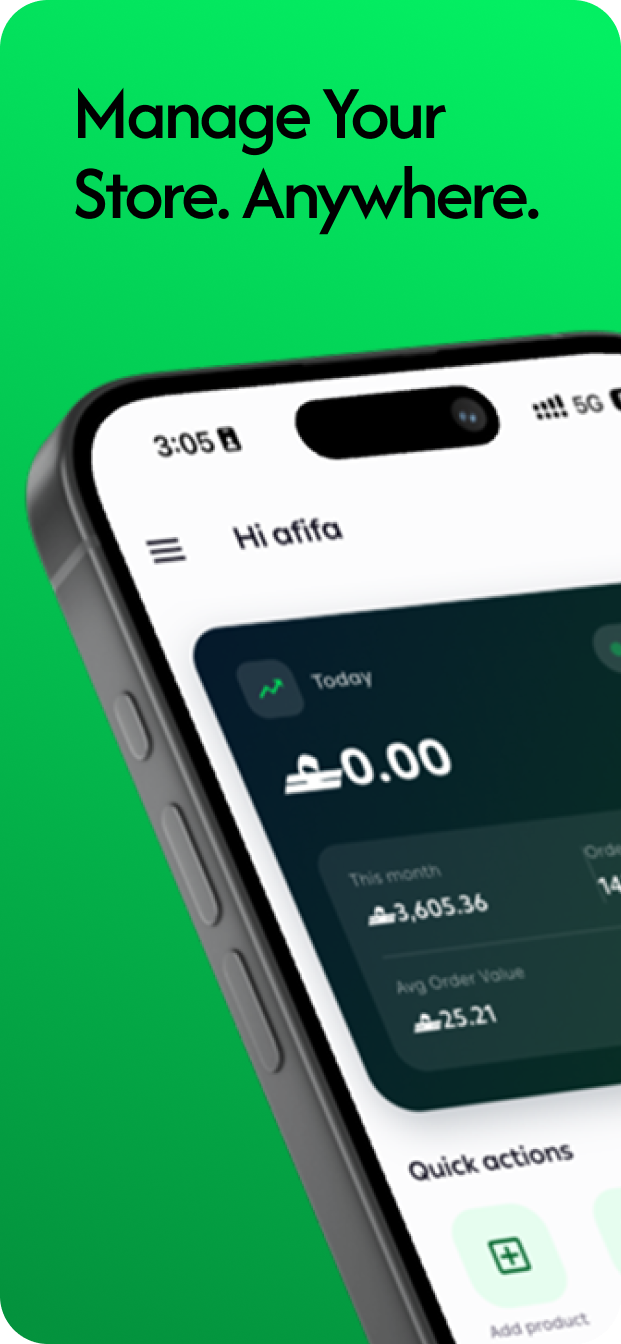 Tatbiqi Store Manager app